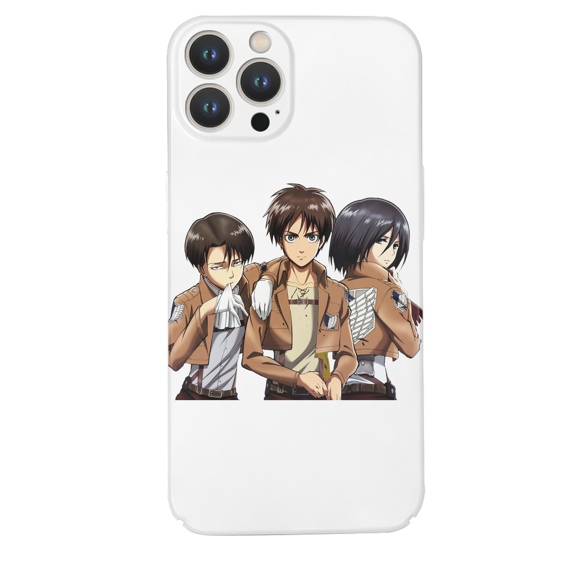 （画像用） 進撃の巨人 エレン･イェーガー Attack on Titan Eren Jäger 【iPhone 14シリーズ対応】ハードケース